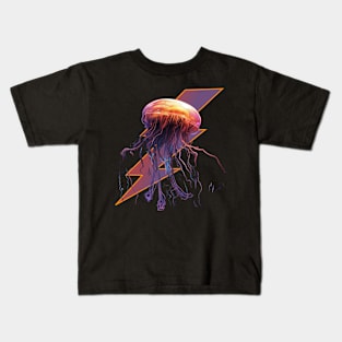 Electric Jellyfish Kids T-Shirt